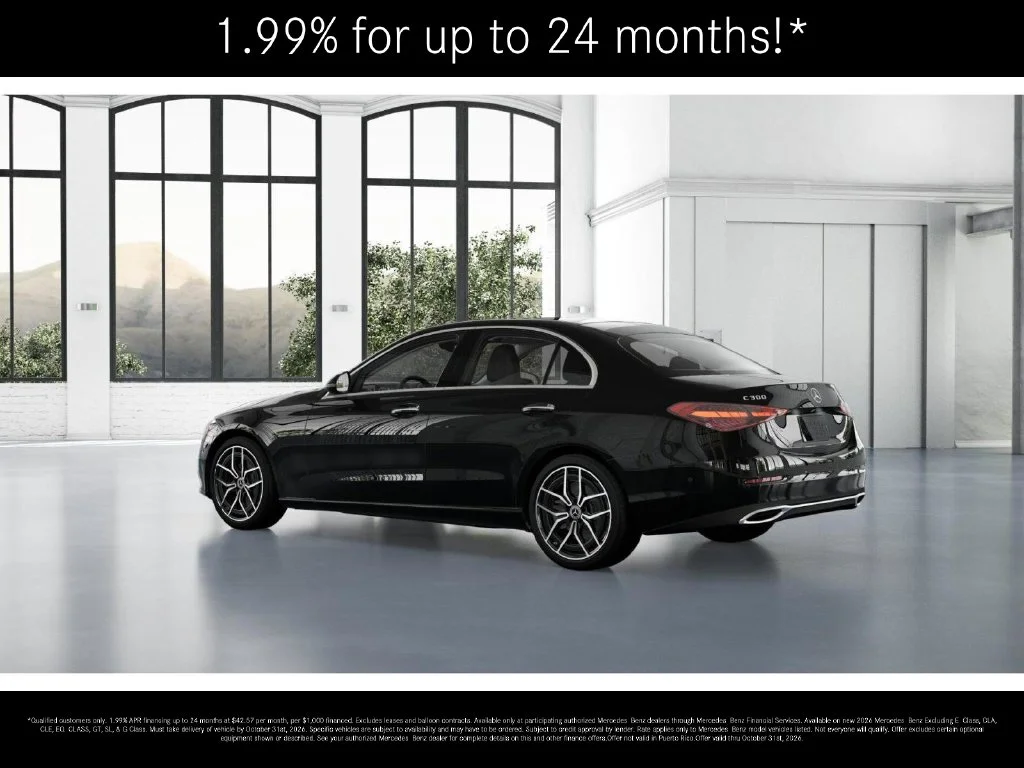 New 2026 Black Mercedes-Benz C 300 image 30