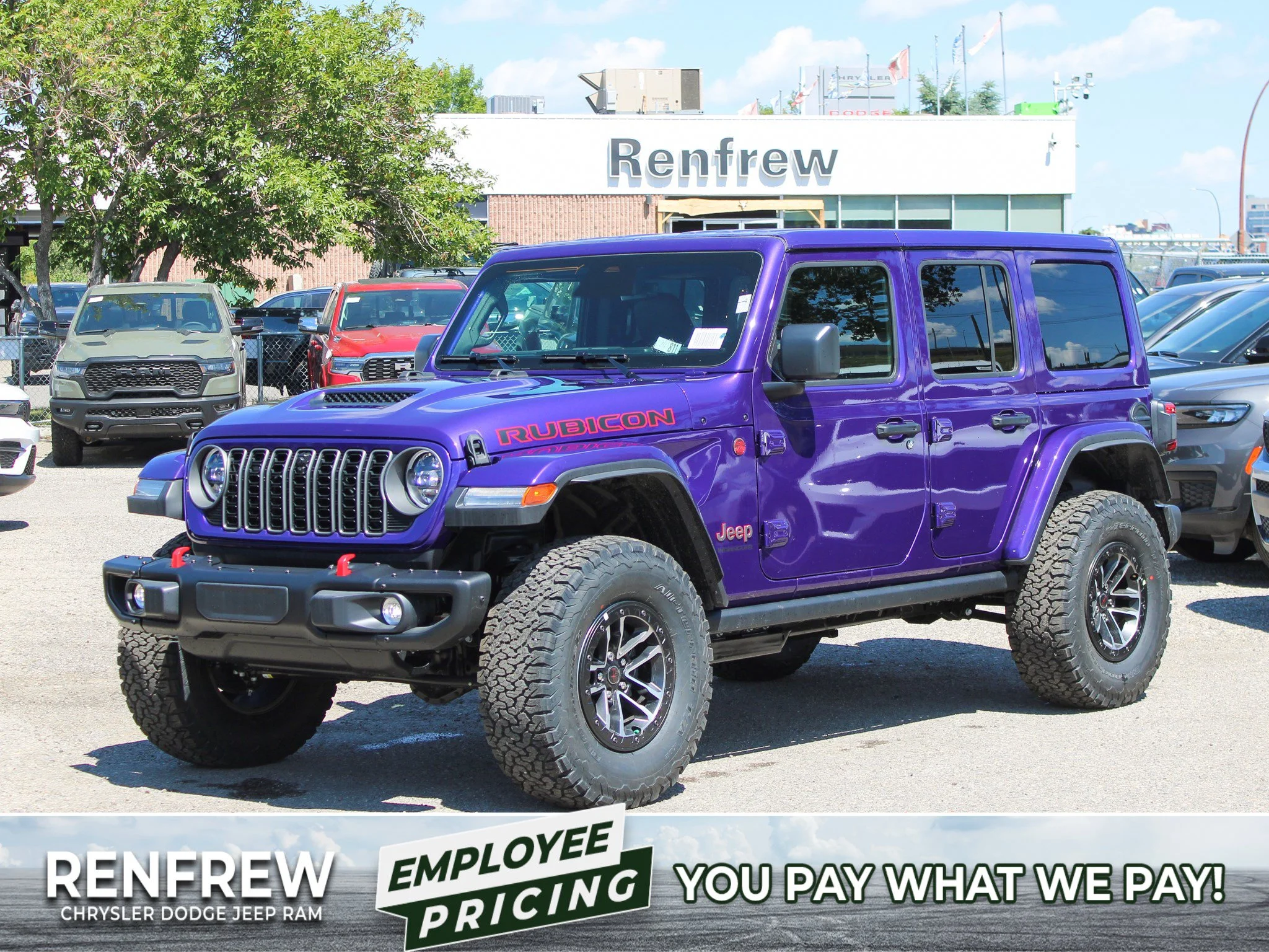 New 2026 reign Jeep Rubicon X* image 1