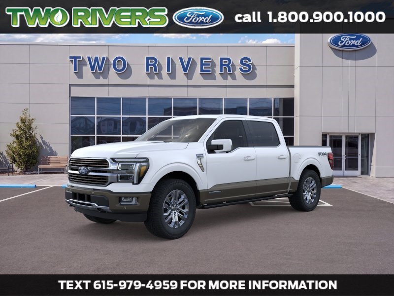 New 2026 Star White Metallic Tri-Coat Ford King Ranch® image 1