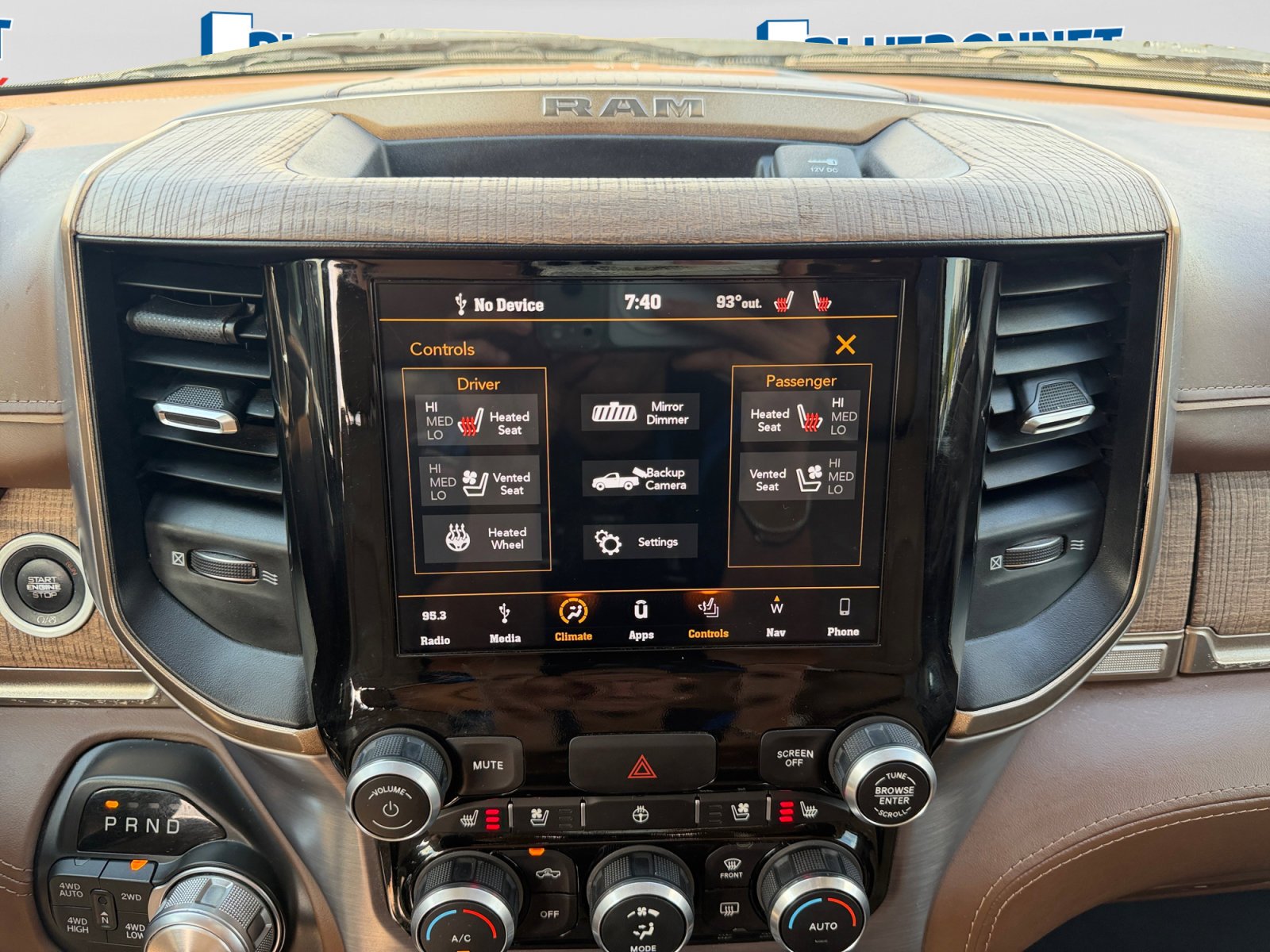 Used 2019 Diamond Black Crystal Pearlcoat Ram Longhorn image 20