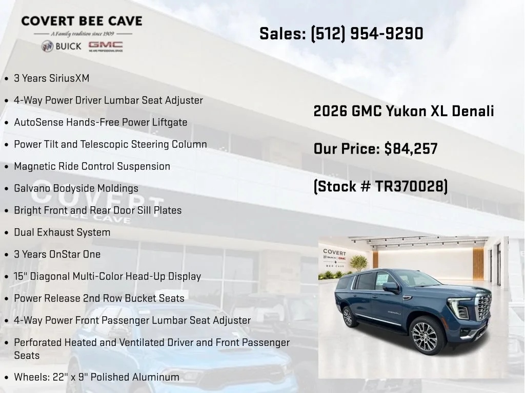 2026 GMC Yukon XL Denali - Photo 13