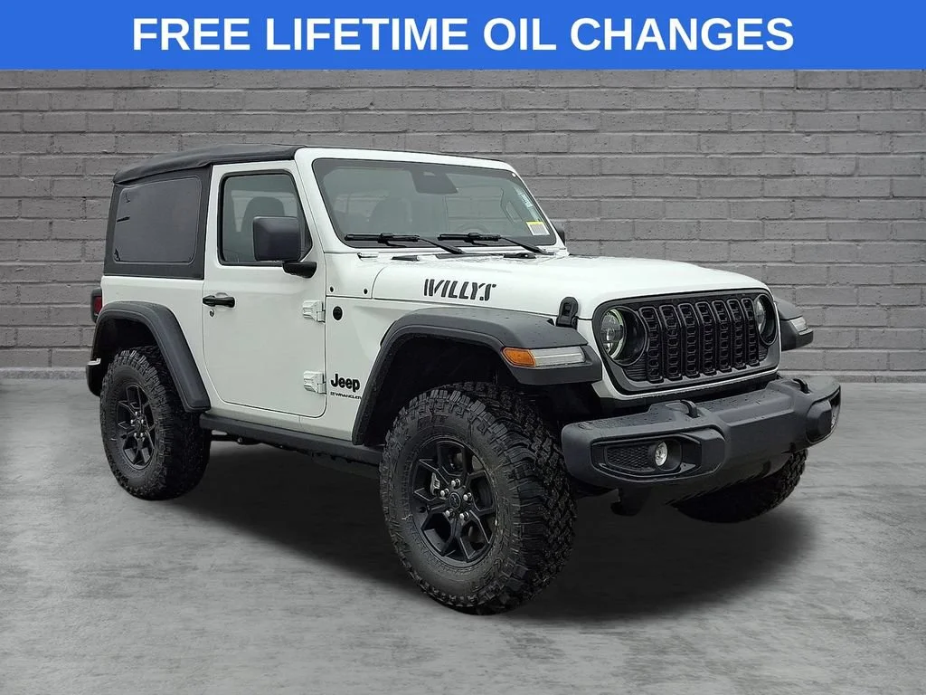New 2026 Bright White Clearcoat Jeep Willys image 1