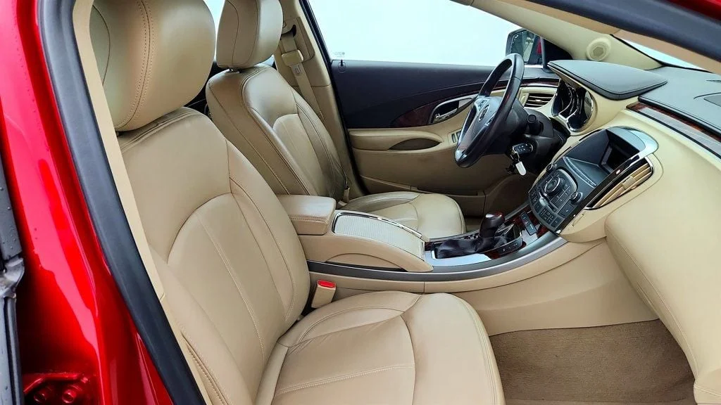 Used 2012 Crystal Red Tintcoat Buick 4dr Sedan Premium 1 FWD w/ 18