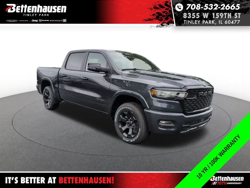 New 2026 Forged Blue Metallic Exterior Paint RAM Big Horn image 6