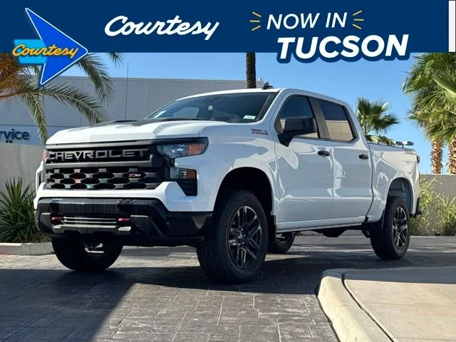 New 2026 White Chevrolet Custom Trail Boss image 1