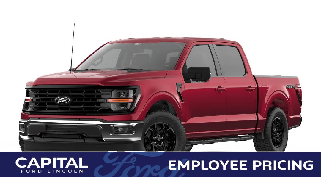 New 2026 RUBY RED METALLIC TINTED CC Ford XLT image 1
