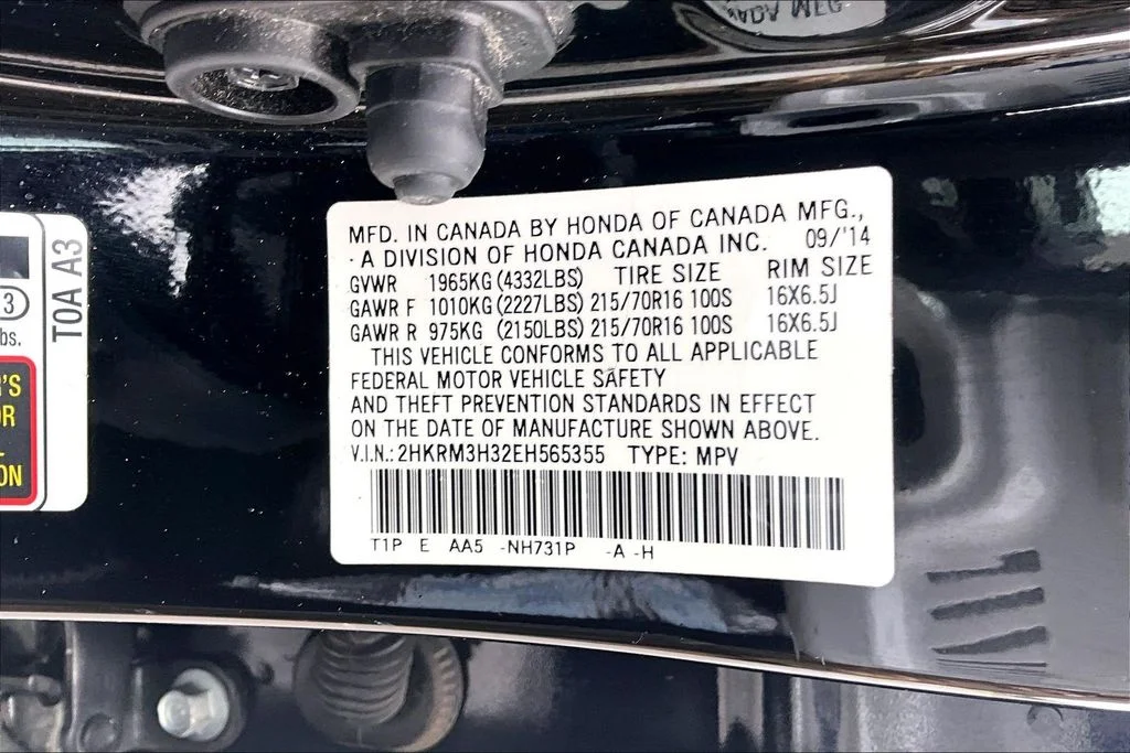 Used 2014 Black Honda LX image 19