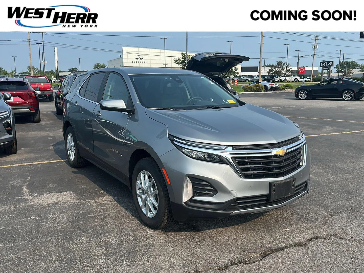 Used 2024 Sterling Gray Metallic Chevrolet LT image 1