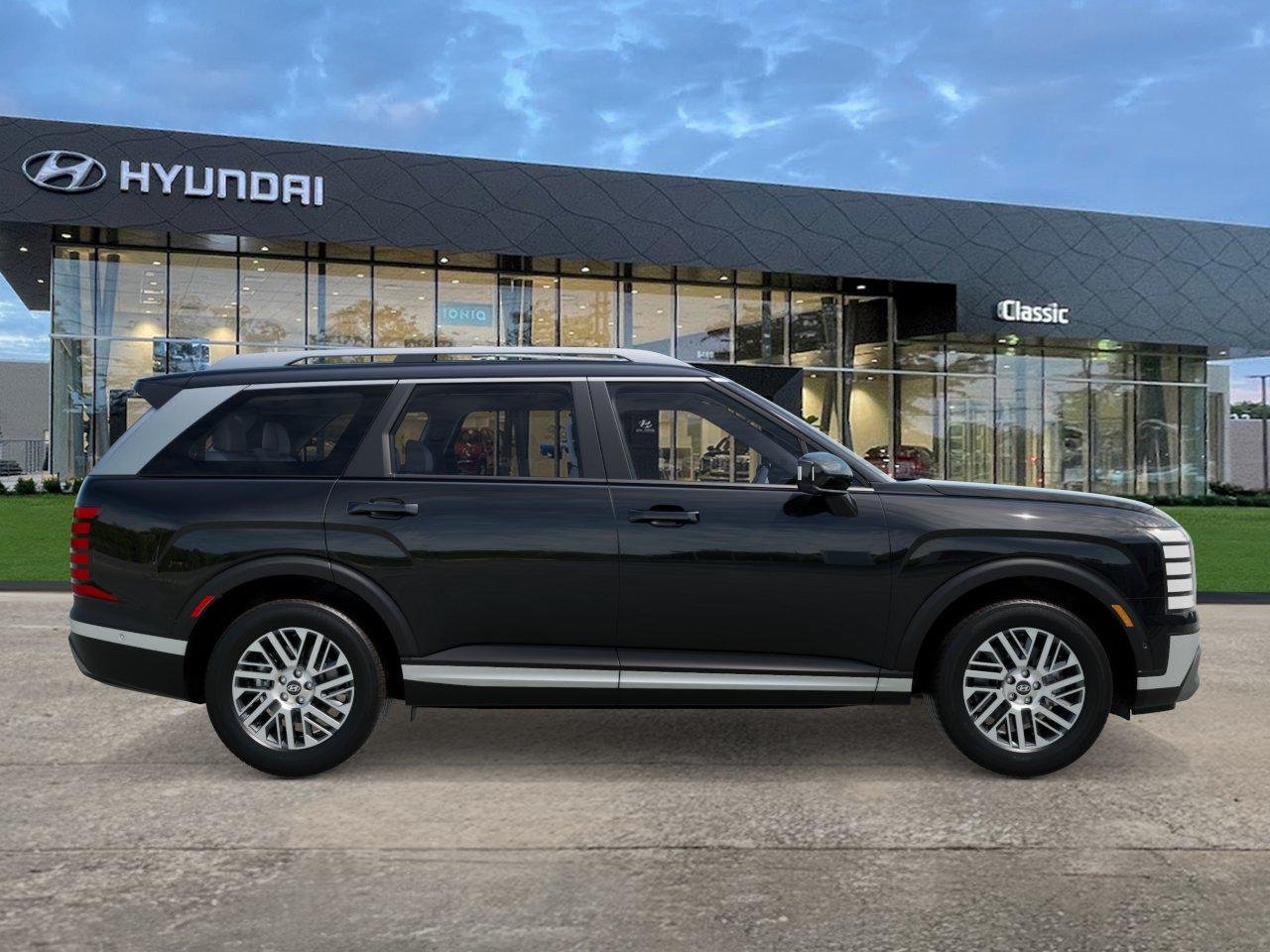 New 2027 Abyss Black Pearl Hyundai SEL Premium 7P image 7