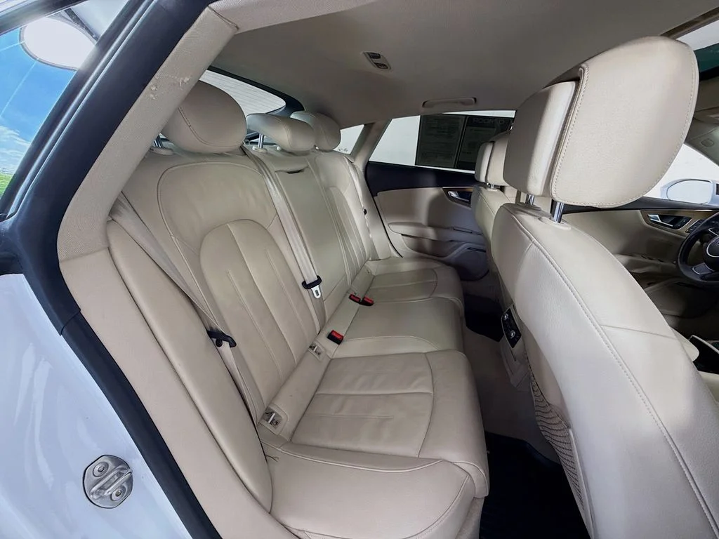 Used 2017 Glacier White Metallic Audi Premium Plus image 31