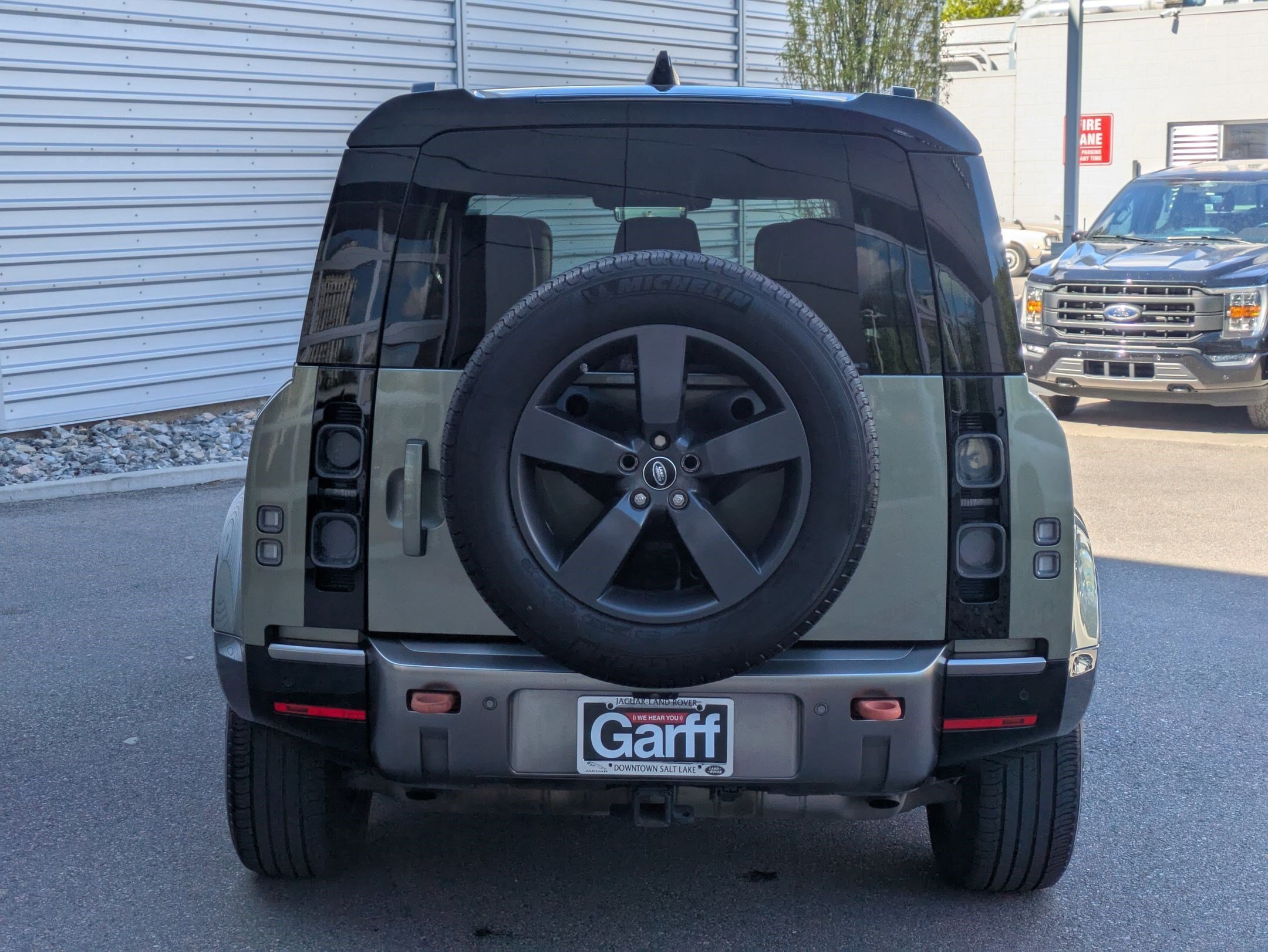 Used 2021 Pangea Green Metallic Land Rover 110 X AWD image 6