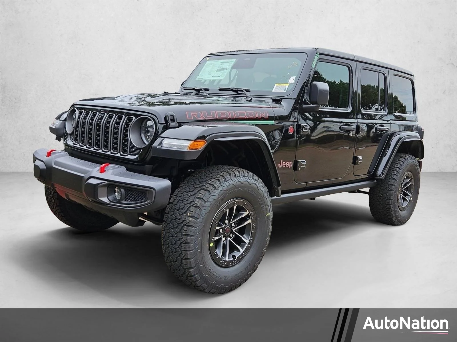 New 2026 Black Clearcoat Jeep Rubicon image 1