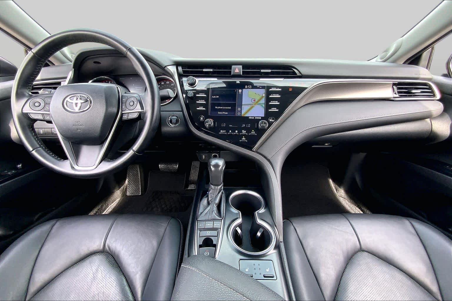 Used 2019 Celestial Silver/Midnight Black Metallic Toyota XSE image 15