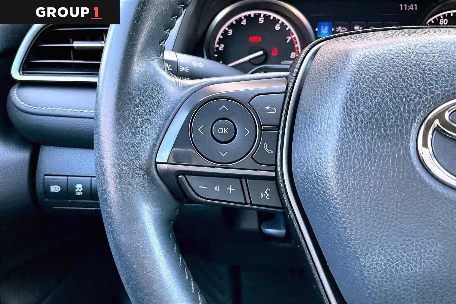 Certified Used 2023 Midnight Black Metallic Toyota SE image 23