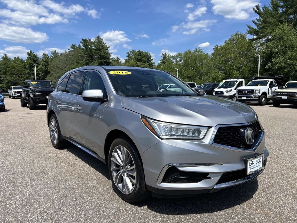 Used 2018 Silver Acura 3.5L image 1