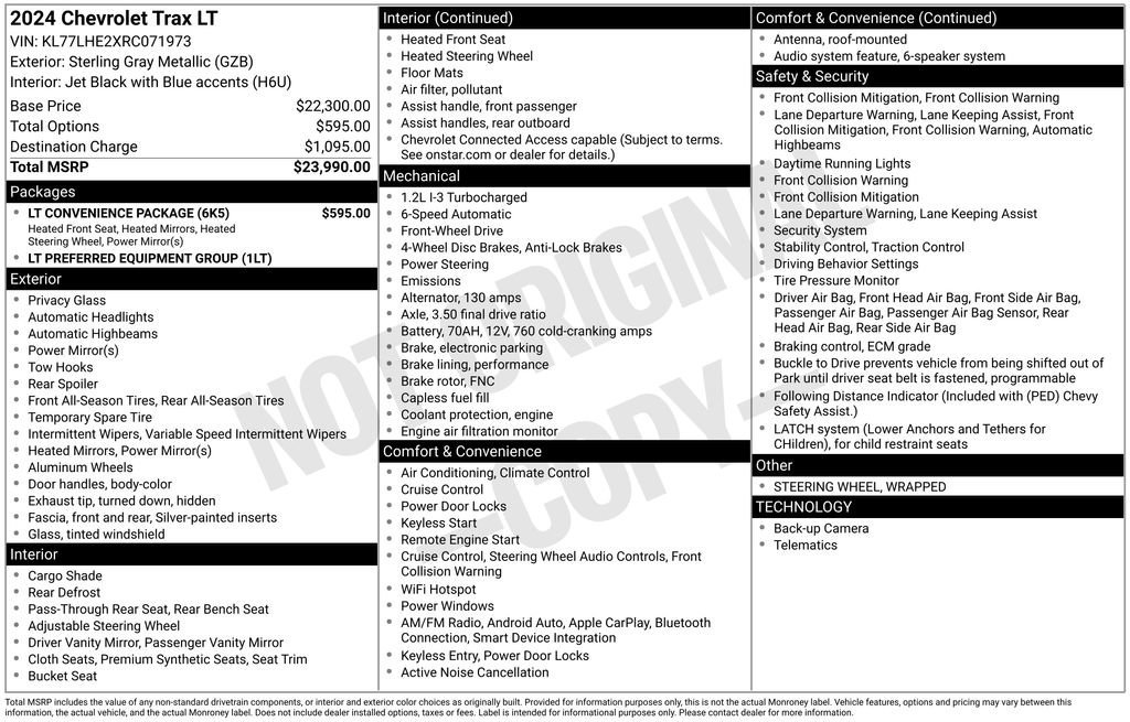 2024 Chevrolet Trax LT - Photo 5