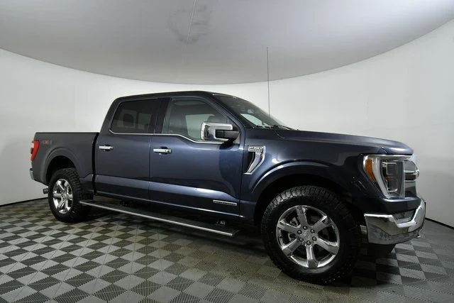 Used 2021 Blue Ford King Ranch image 9