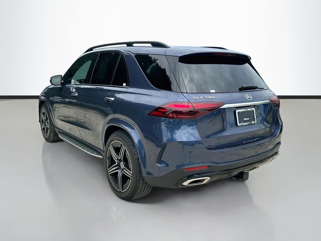 Certified Used 2026 Blue Mercedes-Benz GLE 580 image 7