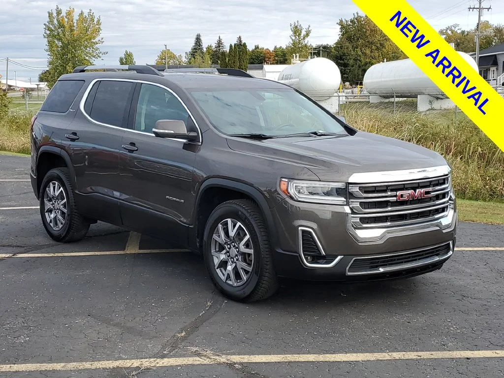 Used 2020 GMC Acadia SLT with VIN 1GKKNULS5LZ199341 for sale in Marlette, MI
