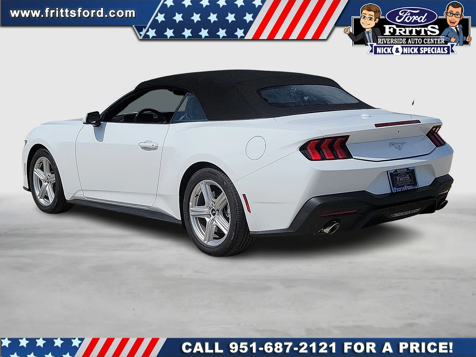 New 2026 Oxford White Ford EcoBoost® Convertible image 2