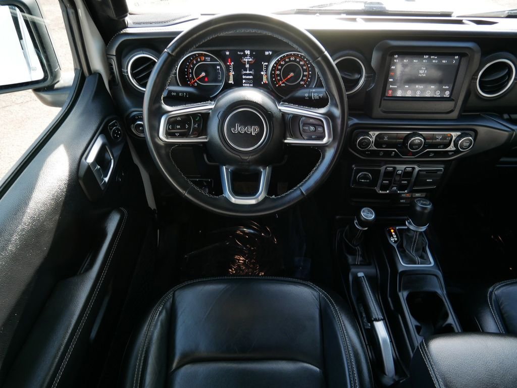 Certified Used 2018 White Jeep Unlimited Sahara image 12
