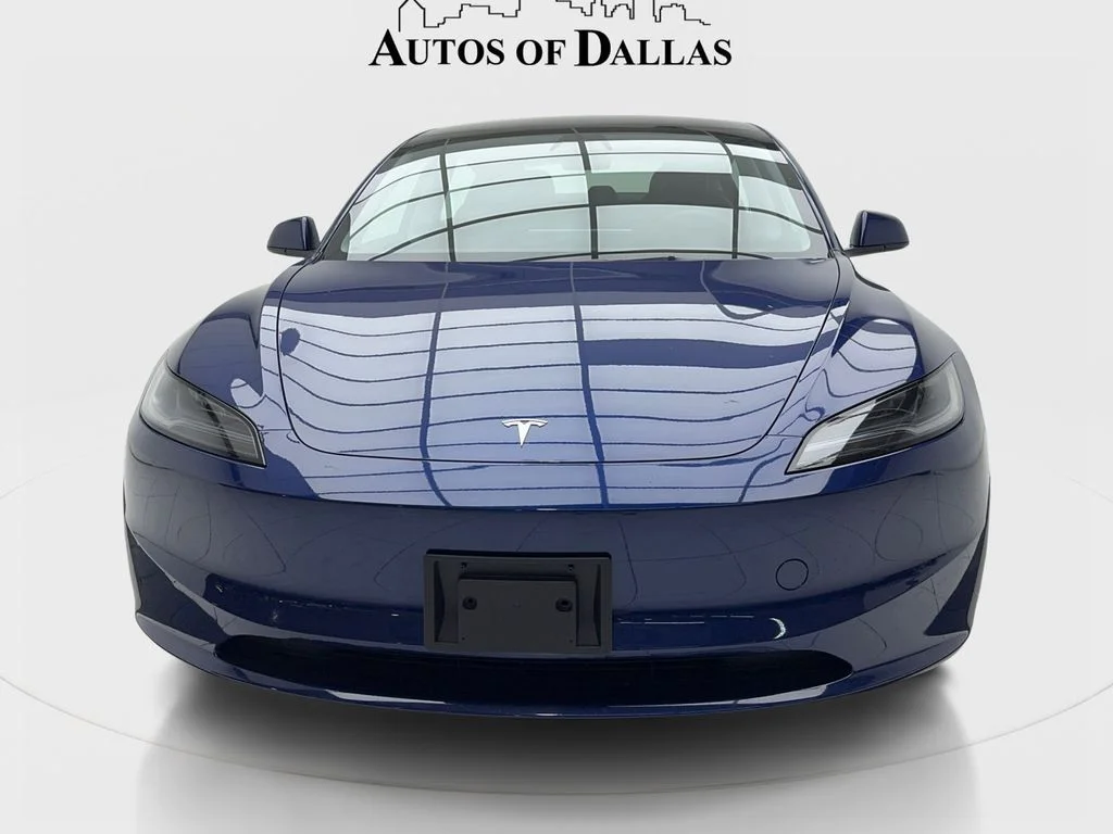 Used 2025 Blue Tesla Long Range NAV,CAM,PANO,HTD STS,BLIND SPOT,18" WLS image 4