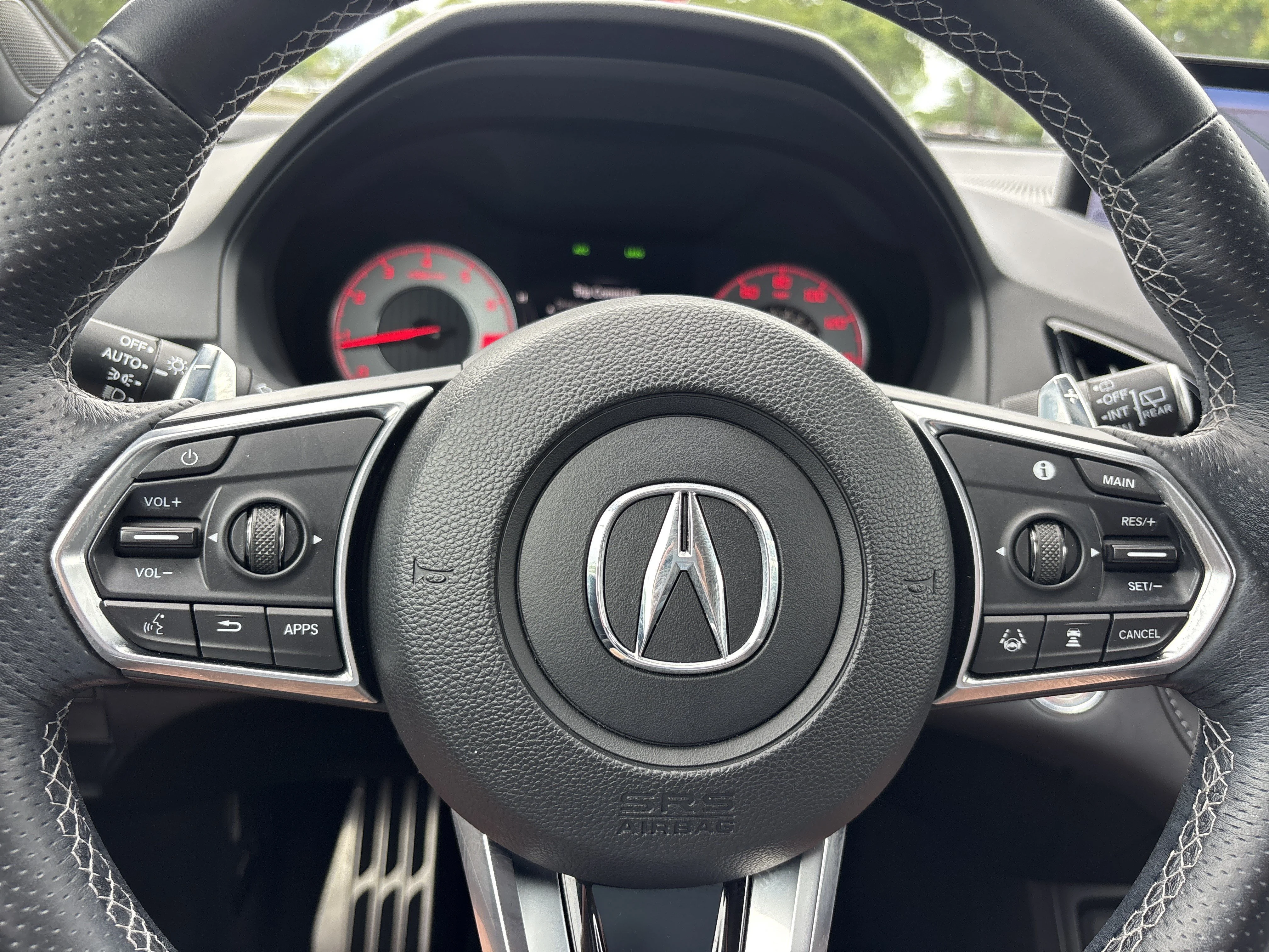 Used 2020 Lunar Silver Metallic Acura SH-AWD A-Spec Package image 32