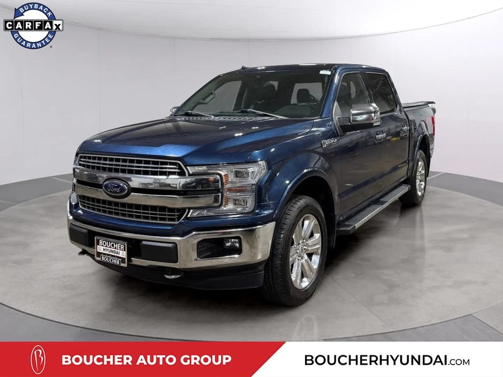 Used 2020 Blue Ford Lariat image 7