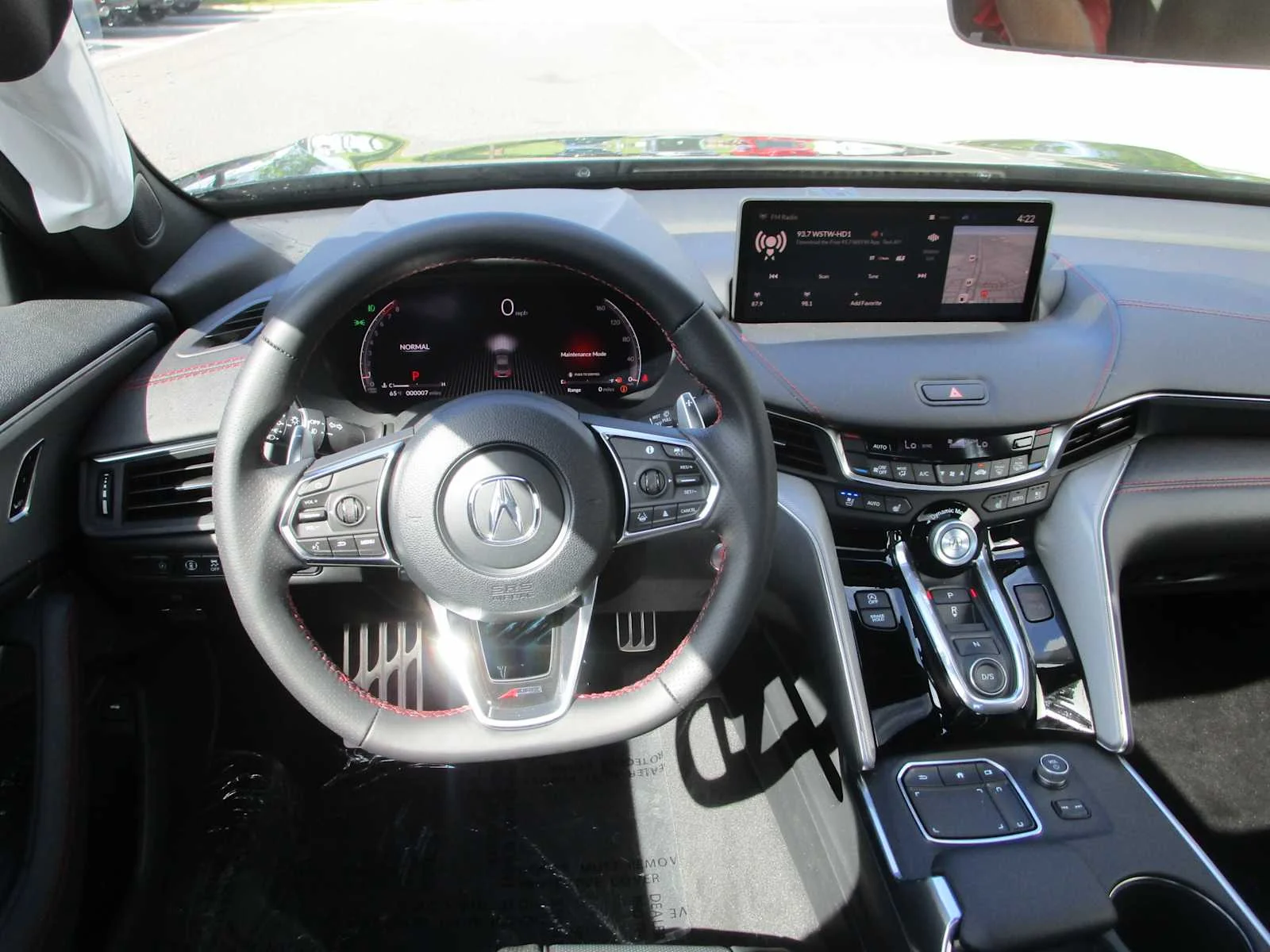 Used 2025 Majestic Black Pearl Acura w/A-Spec Package image 12