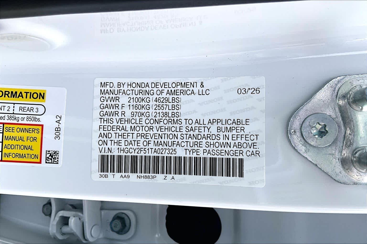 2026 Honda Accord Hybrid Sport - Photo 34