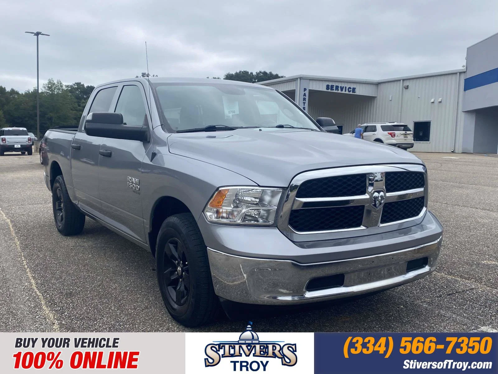 Used 2022 Silver Ram SLT image 1
