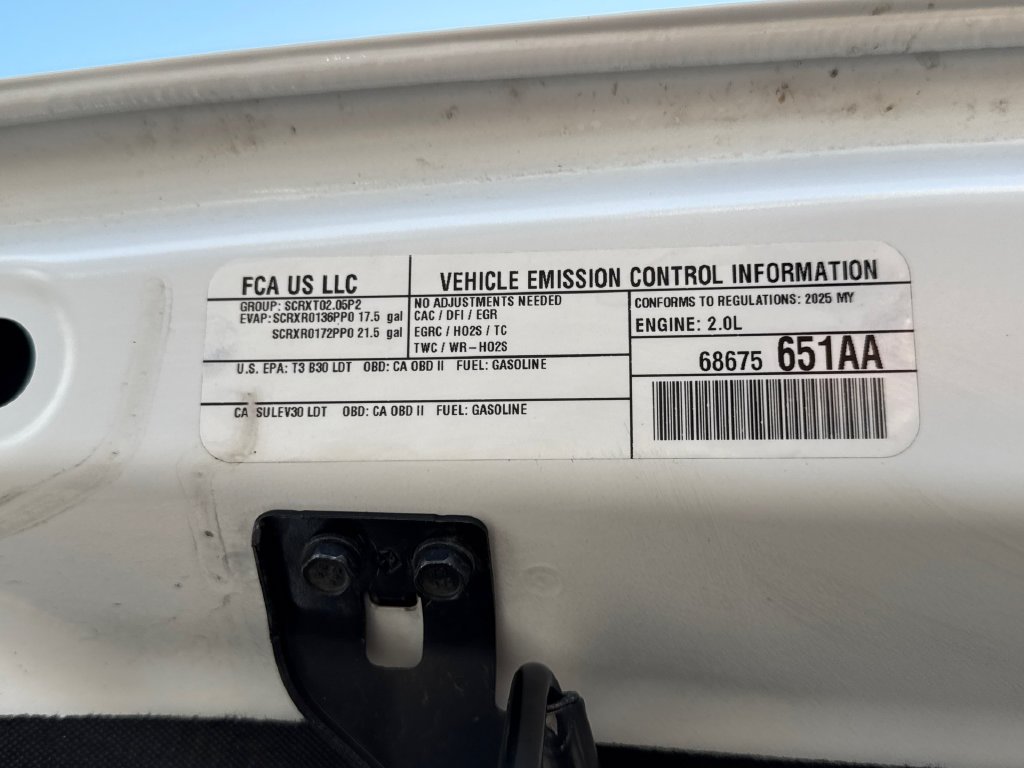 Certified Used 2025 White Jeep Sport S image 11