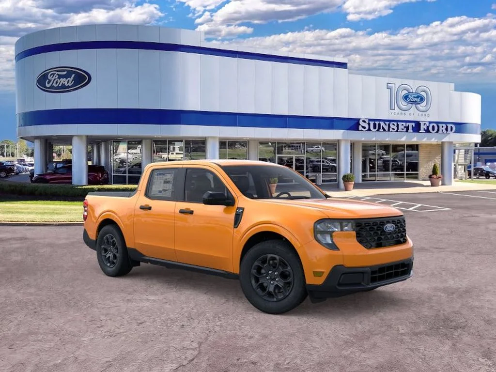 New 2026 Orange Fury Metallic Tri-Coat Ford XLT image 7