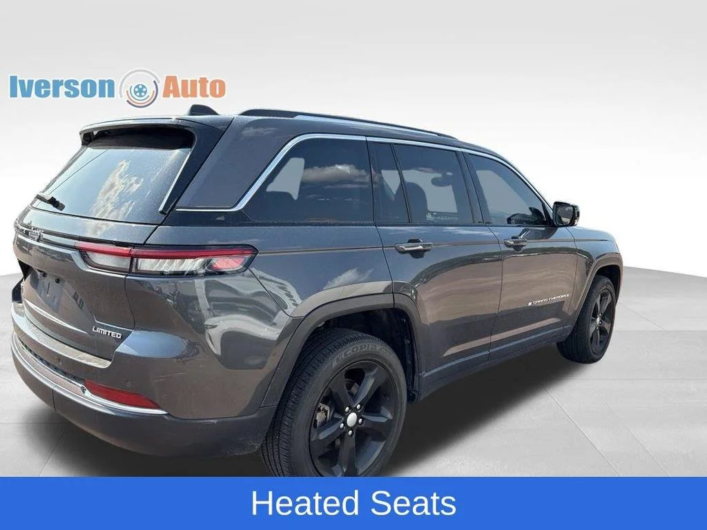 Used 2023 Gray Metallic Jeep Limited image 12