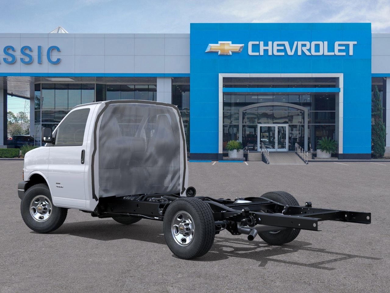 New 2025 Summit White Chevrolet 1WT image 3