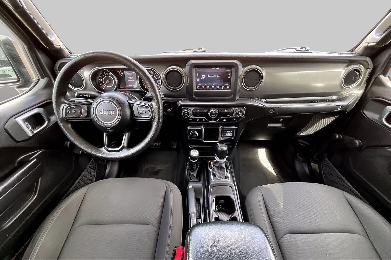 Used 2023 Granite Crystal Metallic Clearcoat Jeep Sport image 14
