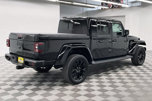 Used 2021 Black Clearcoat Jeep High Altitude image 13