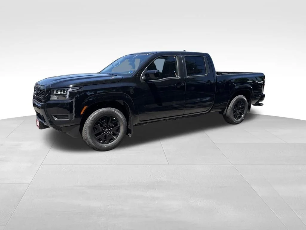 New 2026 Super Black Nissan Crew Cab SV Long Bed image 8