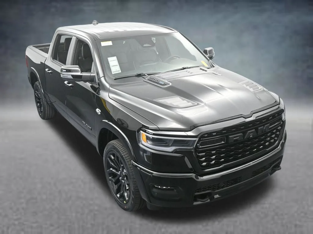 New 2026 Diamond Black Crystal Pearlcoat RAM Limited image 53