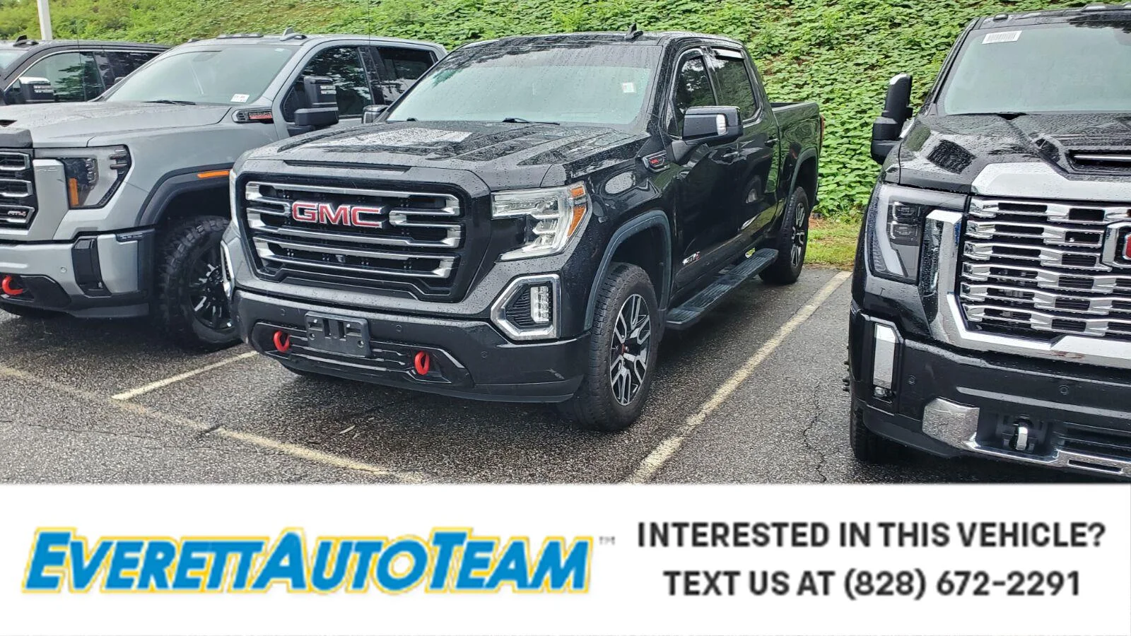 Used 2020 ONYX BLACK GMC AT4 image 1