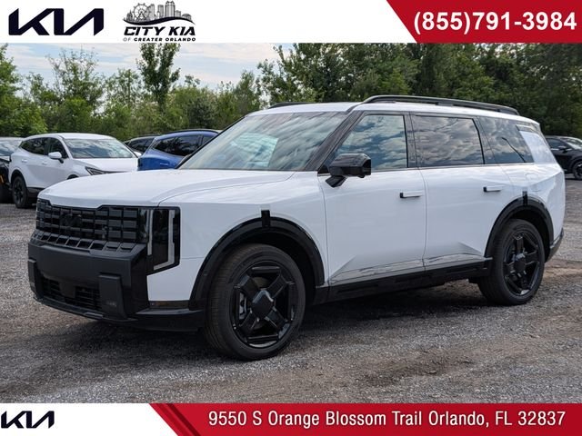 Glacial White Pearl 2027 Kia Telluride Hybrid SUV / Crossover All-Wheel Drive 6-Speed Automatic