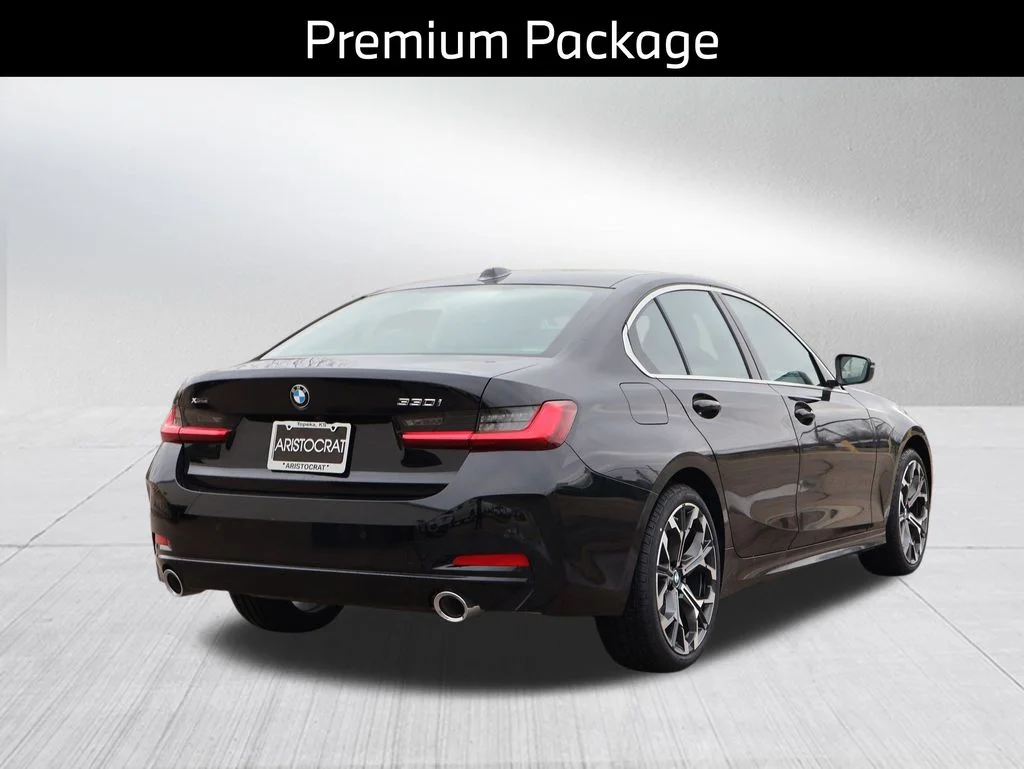 New 2026 Black BMW 330i xDrive image 7
