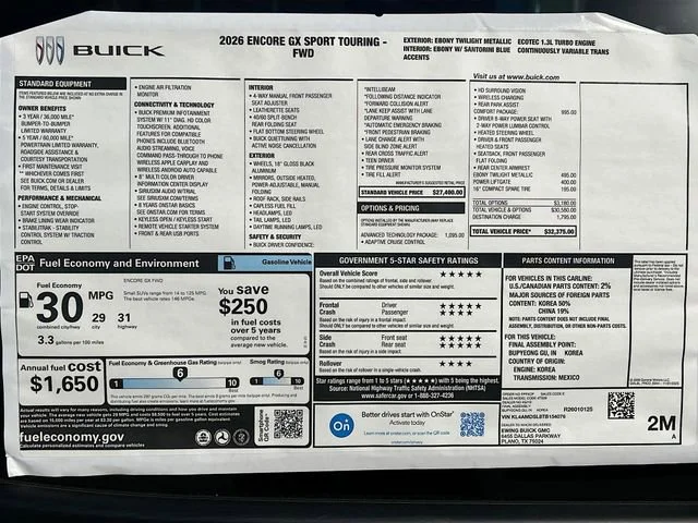 2026 Buick Encore GX Sport Touring - Photo 21