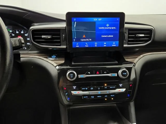 Used 2021 Agate Black Metallic Ford Limited image 23