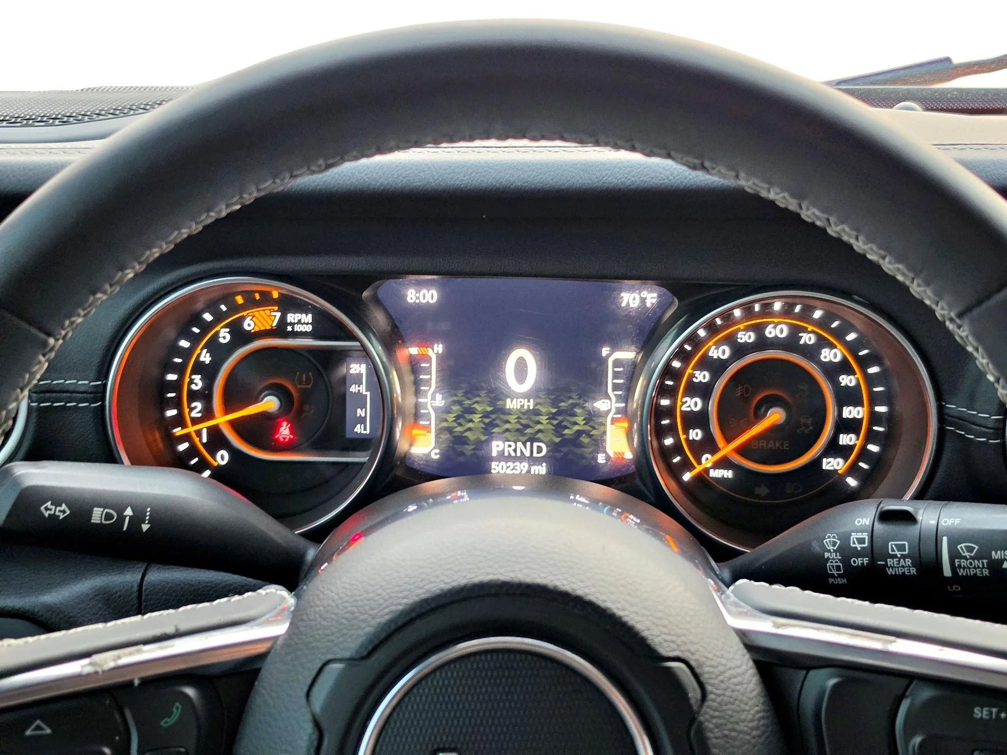 Used 2019 Punkn Metallic Clearcoat Jeep Sahara image 13