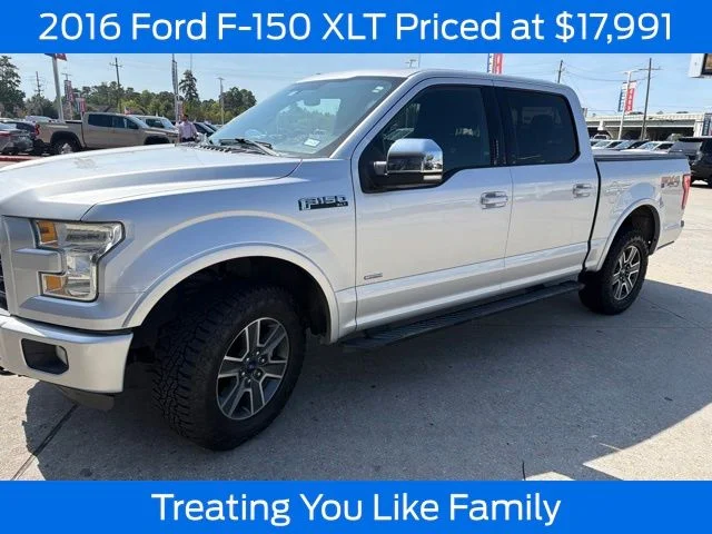 Used 2016 Ingot Silver Ford XLT image 1