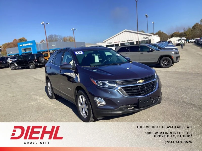 Used 2019 Chevrolet Equinox LT with VIN 3GNAXLEX5KL231559 for sale in Grove City, PA