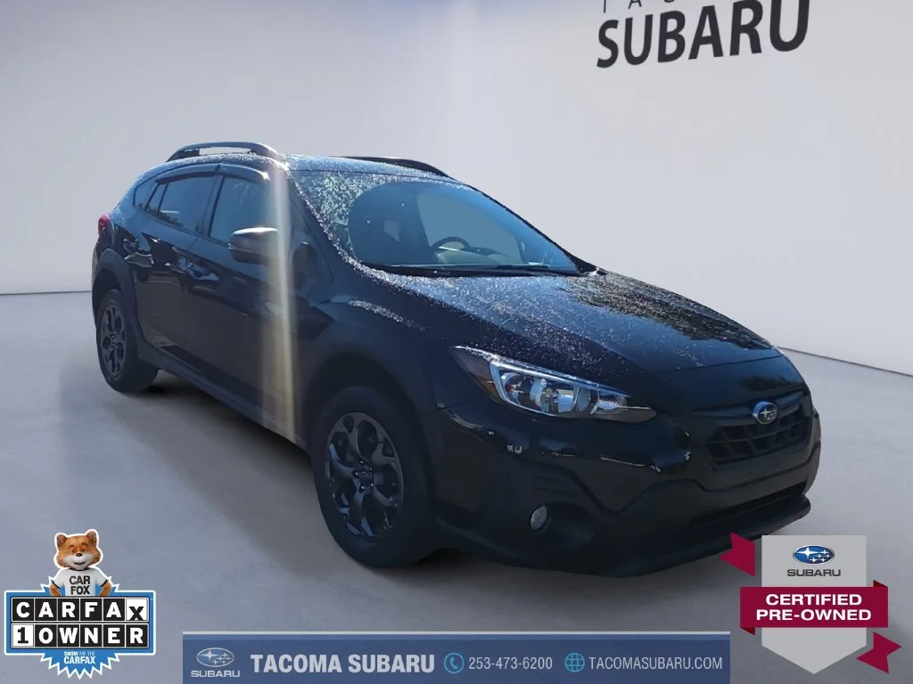 Certified Used 2023 Black Subaru Sport image 7