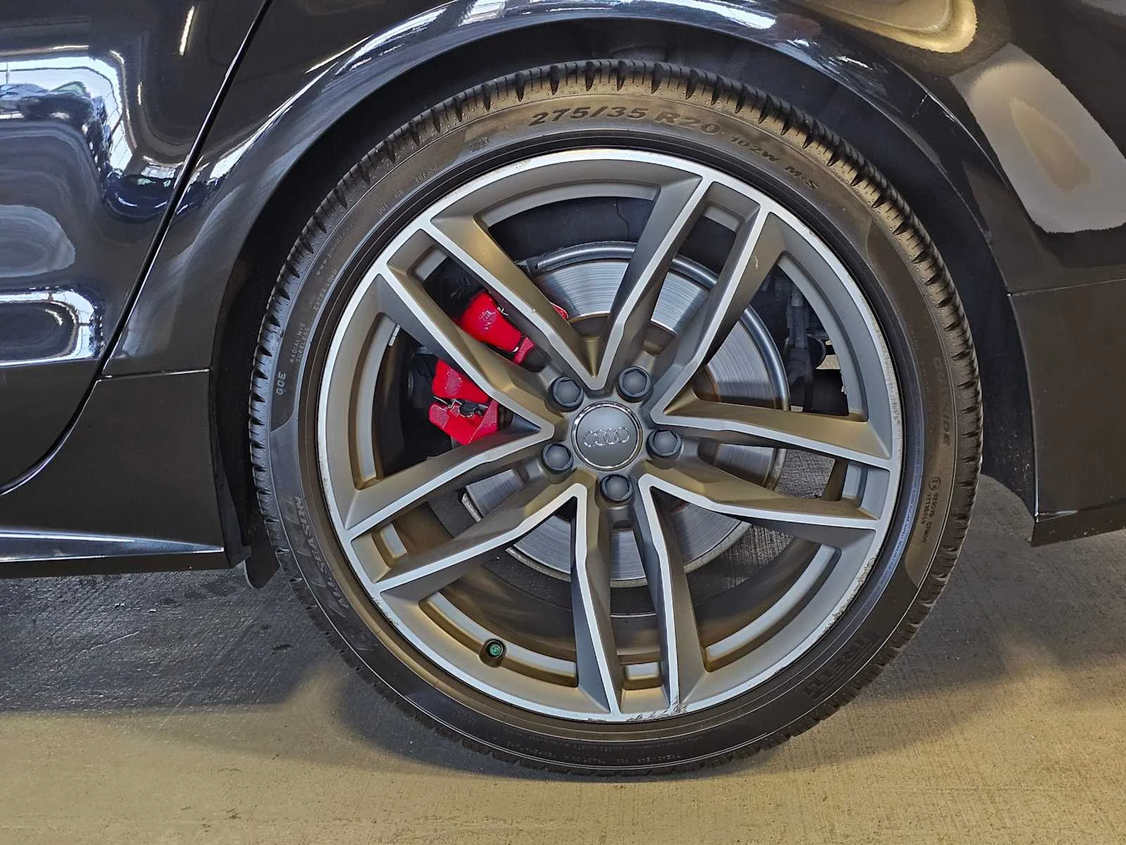 Used 2018 Brilliant Black Audi Premium Plus image 8