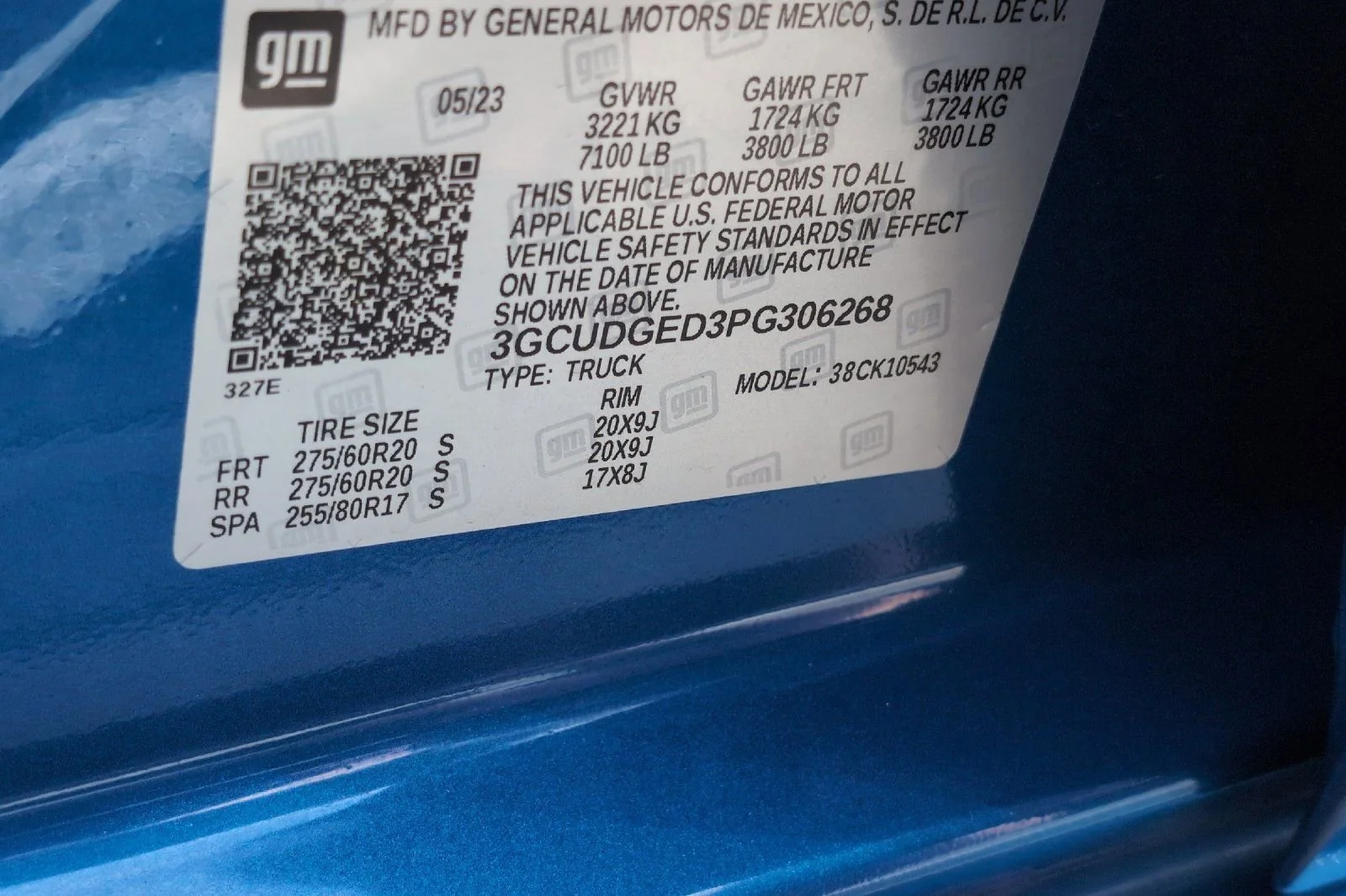 Used 2023 Glacier Blue Metallic Chevrolet LTZ image 30